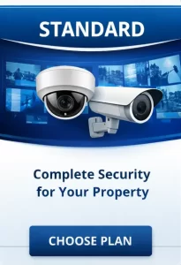 Standard CCTV installation package for London homes - Complete property security
